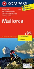 KOMPASS Fahrradkarte 3500 Mallorca (2 Karten im Set) 1:70.000 (ISBN:9783850266840)