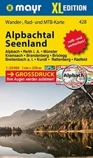 KOMPASS Mayr Wanderkarte Alpbachtal Seenland XL 1:25.000 (ISBN:9783991216650)