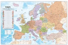 Interkart Politische Europakarte 1:10.350.000 90x60cm (ISBN: 978-3-943119-58-9)