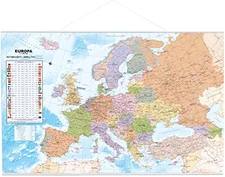 Interkart Politische Europakarte 90x60cm (ISBN: 978-3-943119-55-8)