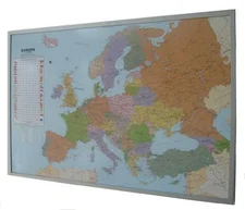Interkart Politische Europakarte Kork-Pinnwand deutsch 90x60cm (ISBN: 978-3-9810786-7-1)