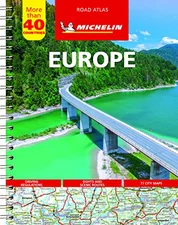 Michelin Europe - Tourist and Motoring Atlas (A4-Spiral) (ISBN: 978-2-06-717368-2)