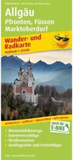 Freytag & Berndt PublicPress Wander- und Radkarte Allgäu Pfronten Füssen Marktoberdorf (ISBN: 978-3-96-132535-1)