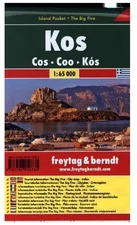 Freytag & Berndt Kos 1:65 000 Island Pocket + The Big Five (ISBN: 978-3-70-791073-5)