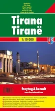 Freytag & Berndt Tirana 1:10 000 Stadtplan (ISBN: 978-3-70-791626-3)