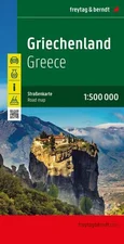 Freytag & Berndt Griechenland Straßenkarte 1:500.000 (ISBN: 978-3-70-792177-9)