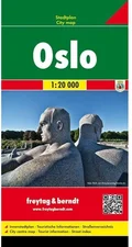 Freytag & Berndt Oslo 1:20 000 Stadtplan (ISBN: 978-3-70-790352-2)