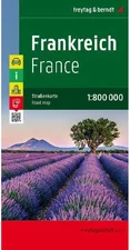 Freytag & Berndt Frankreich 1:800 000 Strassenkarte (ISBN: 978-3-70-790279-2)