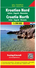 Freytag & Berndt Kroatien Nord 1:200 000 Autokarte (ISBN: 978-3-70-790459-8)