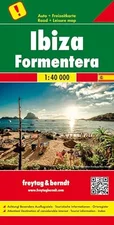 Freytag & Berndt Ibiza Formentera Autokarte 1:40.000 (ISBN: 978-3-70-791623-2)
