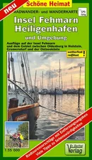 Verlag Dr. Barthel Radwander- und Wanderkarte Insel Fehmarn Heiligenhafen und Umgebung (ISBN: 978-3-89-591256-6)