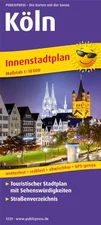 Publicpress Köln Innenstadtplan 1:18 000 (ISBN: 978-3-96-132229-9)