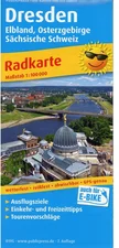 Publicpress Radwanderkarte Dresden - Elbland Osterzgebirge Sächsische Schweiz 1:100 000 (ISBN: 978-3-74-730195-1)