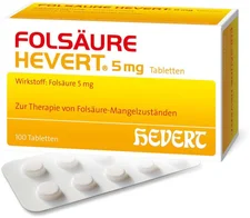 Hevert Folsäure Hevert 5mg Tabletten (100 Stk.)