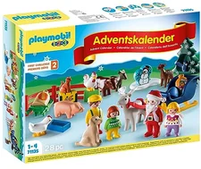 Playmobil 1.2.3 Weihnachten Bauernhof Adventskalender (71135)