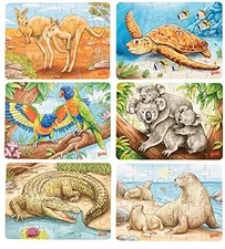 goki Minipuzzle Australische Tiere (57431)
