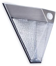 Smartwares Dreieckige LED Außenwandleuchte Solar IP43 (5.000.703 5000.703)