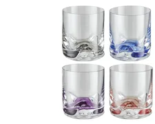 Peill+Putzler Whiskyglas 4er-Set mehrfarbig 8,9 cm