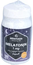 Vitamaze Melatonin 1mg vegan Tabletten (180 Stk.)