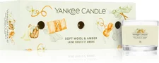 Yankee Candle Soft Wool & Amber 3x37g