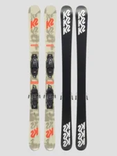 K2 Poacher+fdt 7.0 L Plate Youth Alpine Skis (10H0804.210.1.)