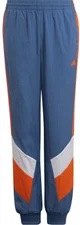 Adidas Kids Colorblock Woven Pants wonder steel/white/semi Impact orange (HN8548)